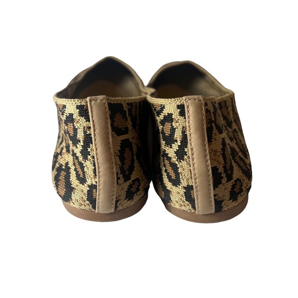 Skechers Cleo Animal Print Leopard Ballet Flats Slip Ons Pointed Toe Women 9 - Picture 4 of 8
